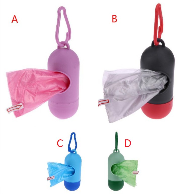 1set Dispenser Tempat Kantong Plastik Sampah Popok Serbaguna / Baby Diapers Dispenser Bag 12 LC
