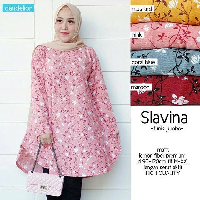 Slavina Tunik Lemon Skin Jumbo