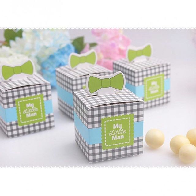 

Little Man Candy Box / Kotak Permen / Goodie Bag / Boy Birthday