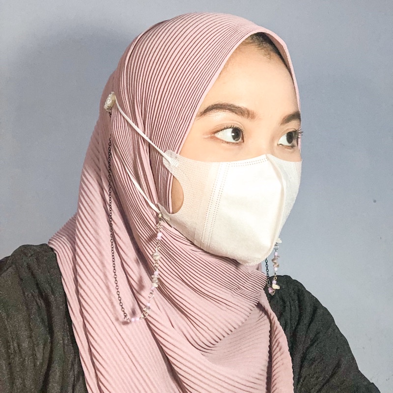 [BACA DESKRIPSI] Strap Masker 2in1 (mawar) Murah (No 1-6 WARNA DIKIRIM RANDOM)