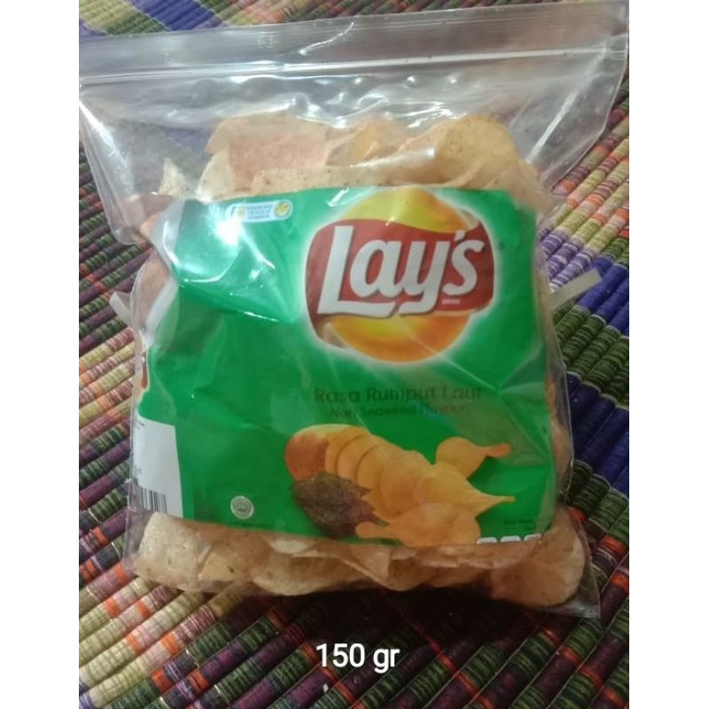 

Lays Rasa Rumput Laut 150 gr Cemilan Makanan Ringan Free Bubble Wrap