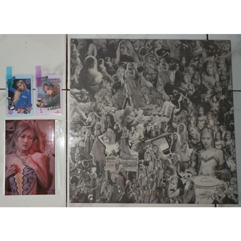 Rosé First Single Vinyl LP -R- [Limited Edition] Sealed Ready Stock + Benefit YGSELECT