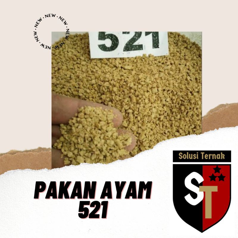 Pur 521 Voer Ayam Dewasa Makanan Ayam Jago Buras 1 Kg