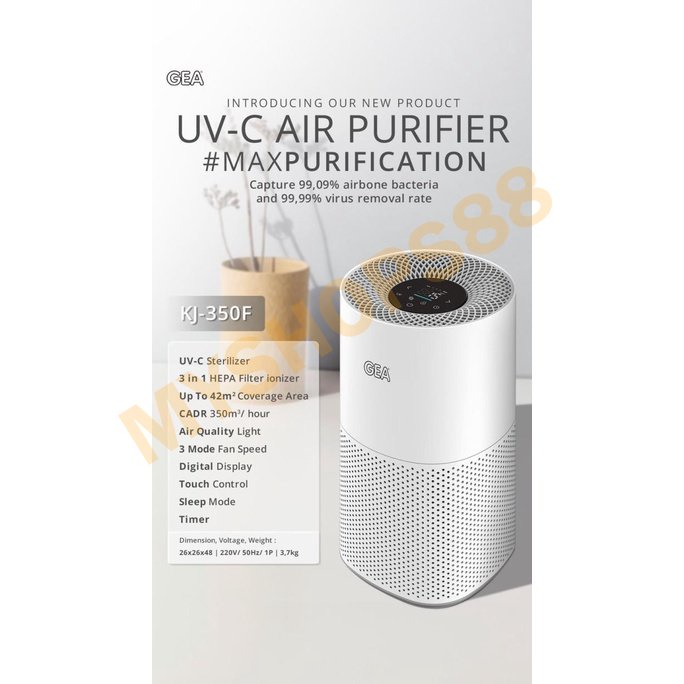 GEA UV-C AIR PURIFIER KJ350F