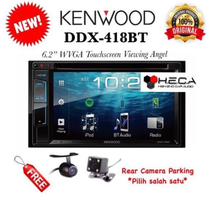 DOUBLE DIN HEAD UNIT KENWOOD VD G-45 DDX-418BT/DDX 418 BT/DDX418BT