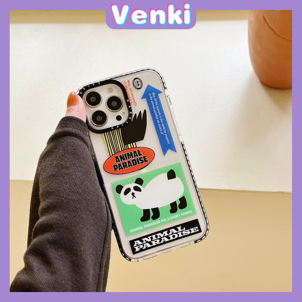 iPhone Case Silicone Soft Case Clear Case Thickened Shockproof Protection Camera Panda Cartoon Cute Compatible For iPhone 11 iPhone 13 Pro Max iPhone 12 Pro Max iPhone 7 Plus xr