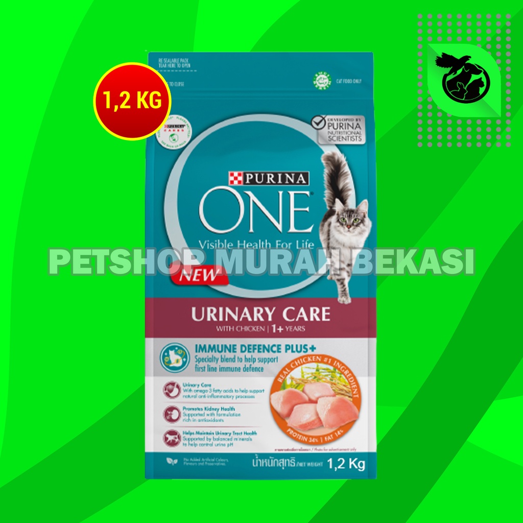 Purina One Makanan Kucing Dewasa Cat Food Adult Urinary Care 1.2 KG