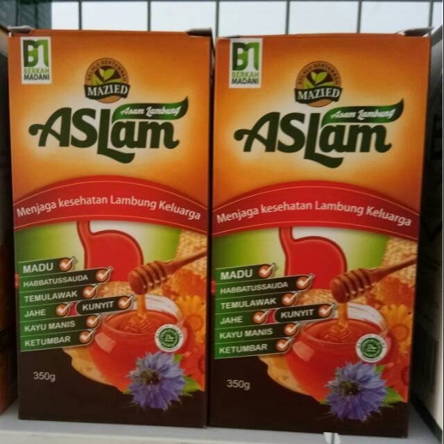 

Madu Asam Lambung Aslam Mazied 350gr