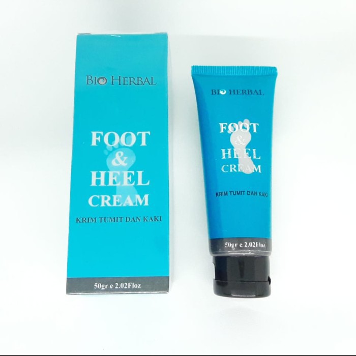 [ORI] BIO HERBAL Foot &amp; Heel Cream Penghalus Tumit Kaki Kering Pecah-pecah 50Gram BPOM 100% ORIGINAL