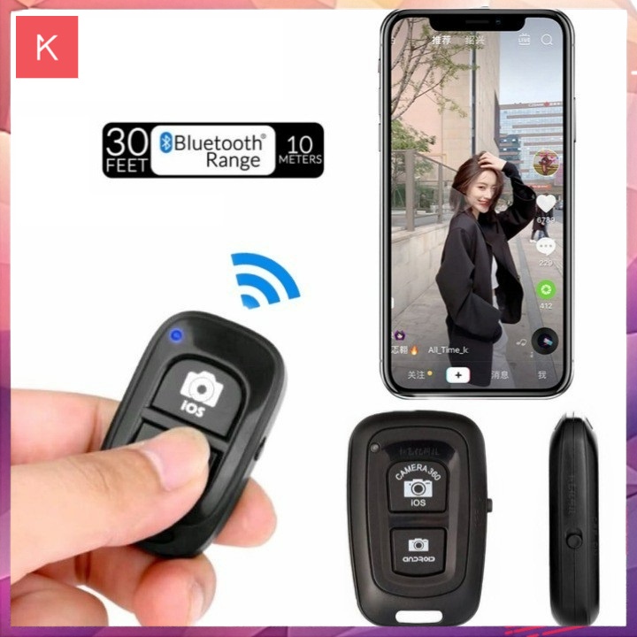 ANG REMOTE BLUETOOTH KAMERA HP / REMOTE SHUTTER TOMSIS BLUETOOTH KAMERA SELFIE