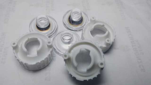 2PCS [DSP-9224] LENSA POLOS 30 DERAJAT + CASING KAKI PUTIH