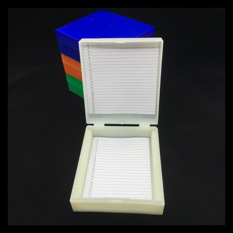 Slide Box Kotak Preparat Isi 25 Kotak Objek Glass Kode 801