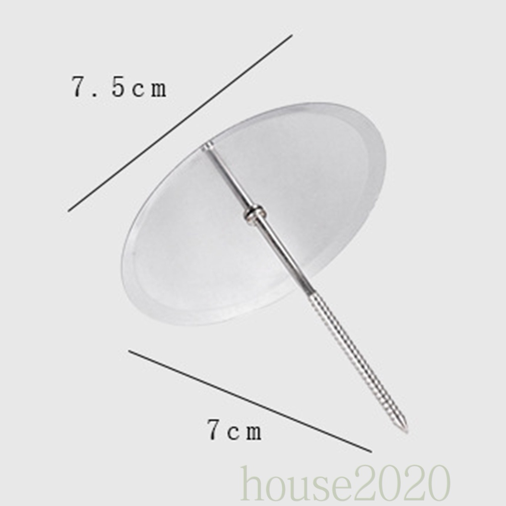 (House2020) Stand Holder / Dudukan Icing / Krim Bahan Stainless Steel Desain Bunga Untuk Dekorasi Kue Diy