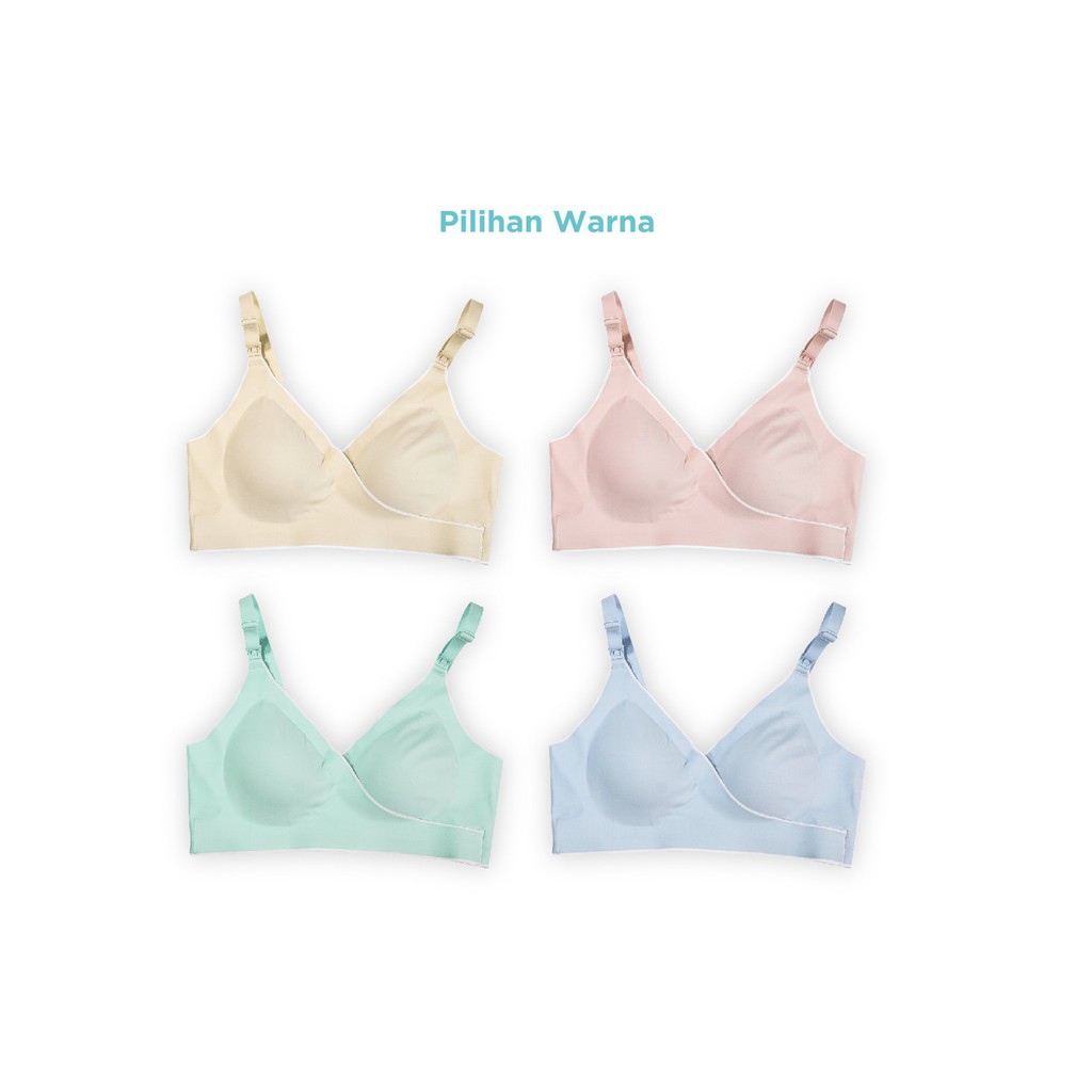 Bra Menyusui & Hamil | MOOIMOM Comfort Crossover Maternity & Nursing Bra-7