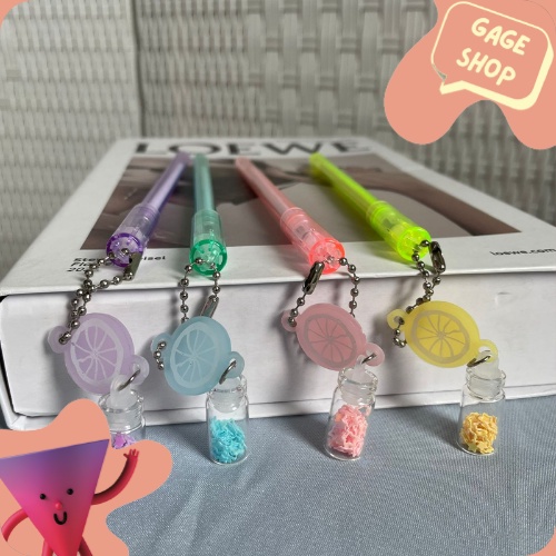 

pulpen bolpen gantungan irisan lemon pen lucu kebutuhan anak sekolah imut bisa COD termurah bisa COD import