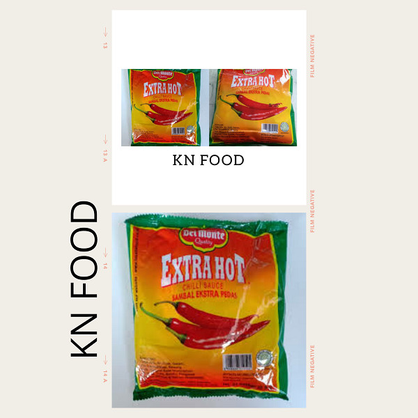 

New Arrival - Saus Sachet Delmonte - Saus Sambal Sachet Extra Hot 1 Dus 20 Pack