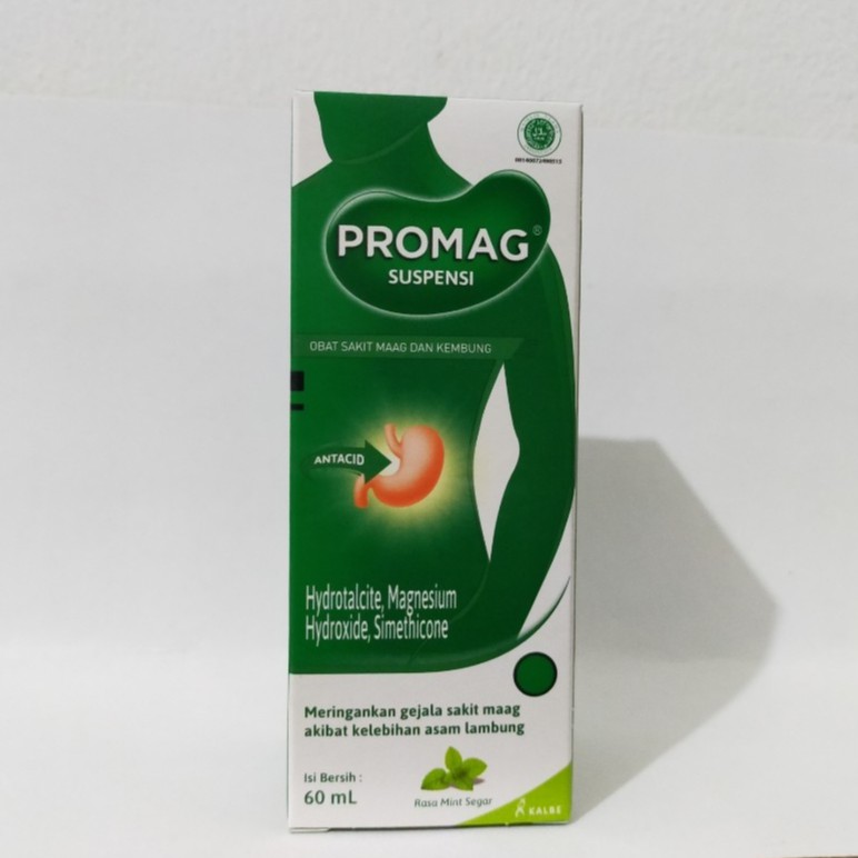 Jual Promag Suspensi Botol 60 Ml Obat Maag Cair Shopee Indonesia