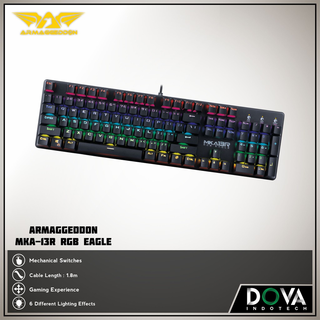 Keyboard Armaggeddon MKA 13R Black