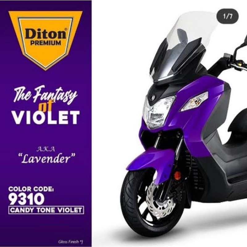 DITON PREMIUM - 9310 CANDY TONE VIOLET(UNGU) - HIGH QUALITY
