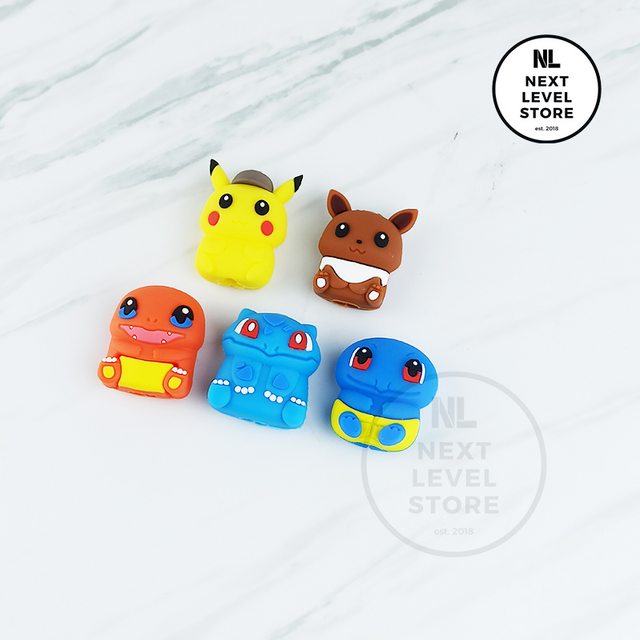 Pokemon 2D Series Cable Bite Pelindung Kabel Protection Pikachu