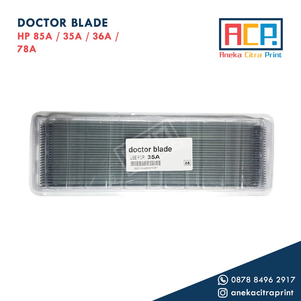 Doctor Blade HP 85A / 35A / 36A / 78A - New