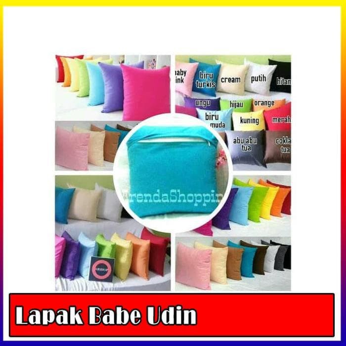 40x40 SARUNG BANTAL KURSI/SOFA POLOS