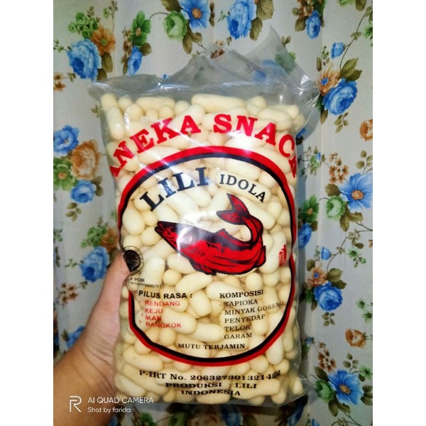 Snack Cemilan Pilus Ikan LILI IDOLA