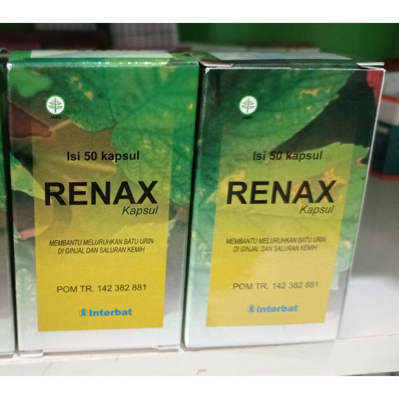 

RENAX Capsul isi 50/Menghancurkan Batu di Ginjal & Saluran Kemih
