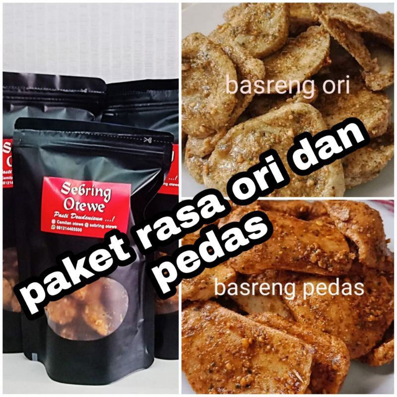 

PAKET SEBLAK VARIAN BASRENG RASA ORI DAN PEDAS