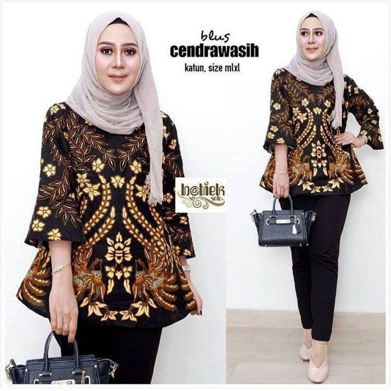 Batik Couple keluarga sania ruffle ori ndoro jowi dnt Murai coklat