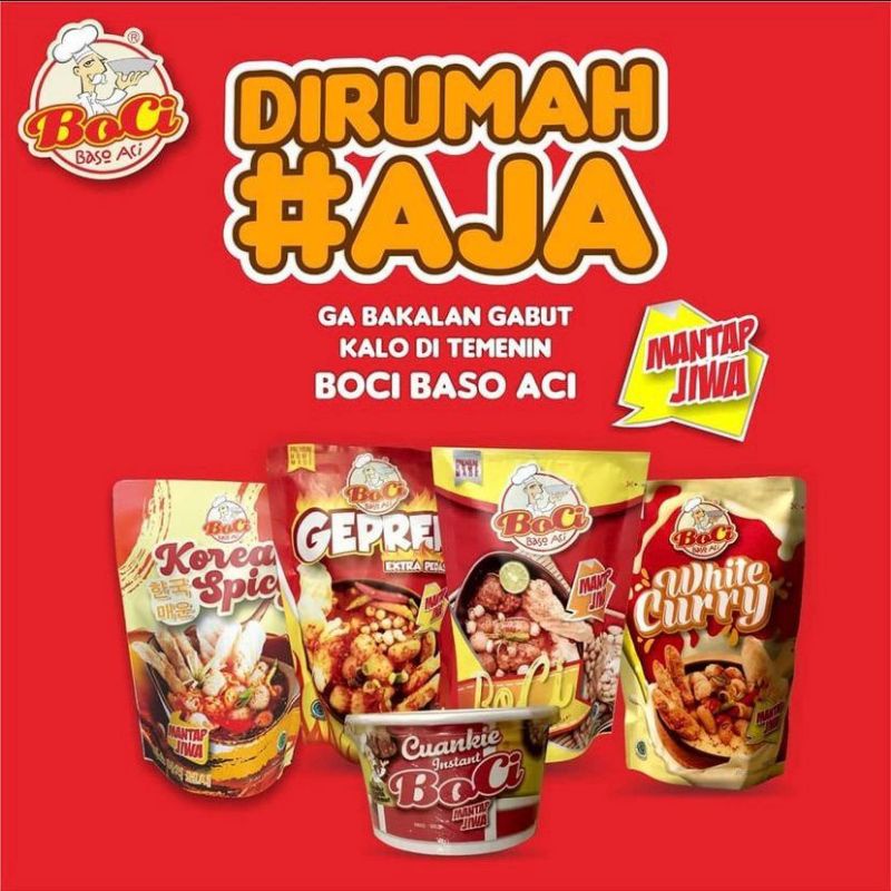 

Baso ACI White Curry / Baso ACI Extra Pedas / Cuangkie Baso Aci/ Baso Aci korean spicy /Baso ACI Original