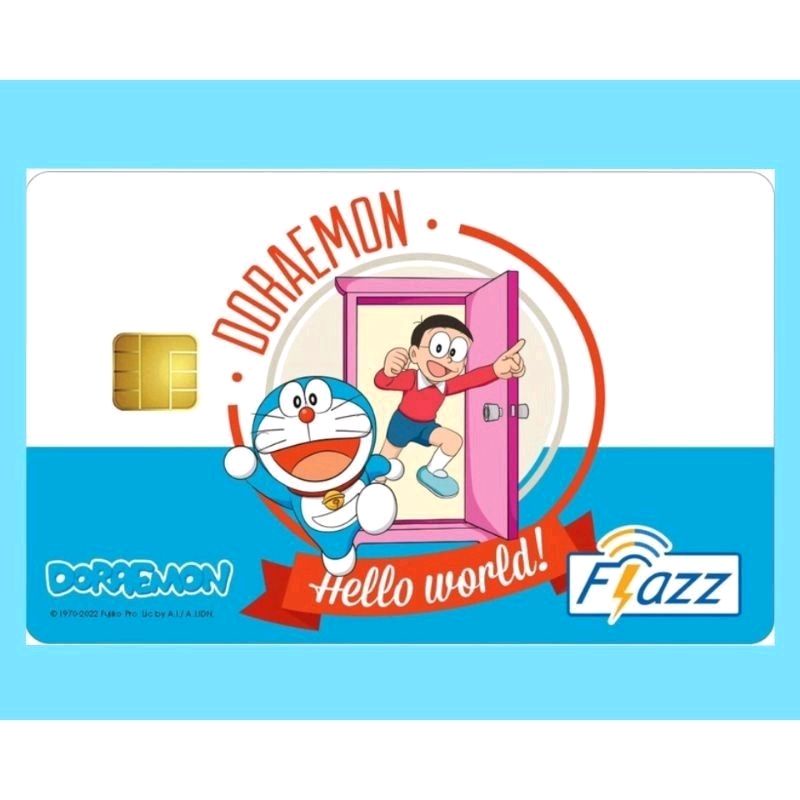 Flazz BCA Gen 2 /Gen2 - EDISI SPESIAL DORAEMON ORI /Like eTOLL eMONEY Tapcash or Brizzi