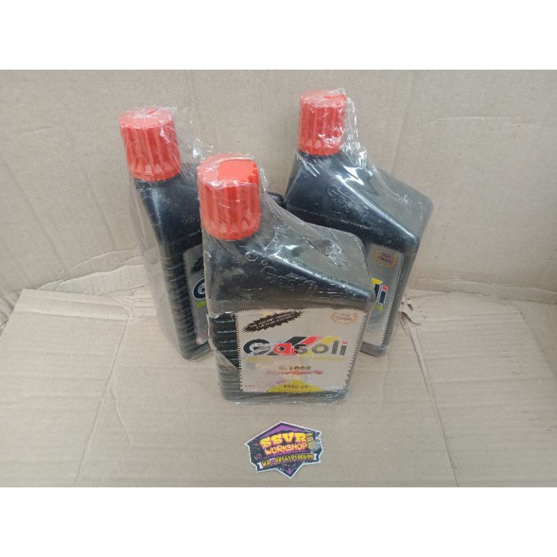 Oli samping gasoli oli 2 tak samping 1L Gasoli 1 liter 1liter