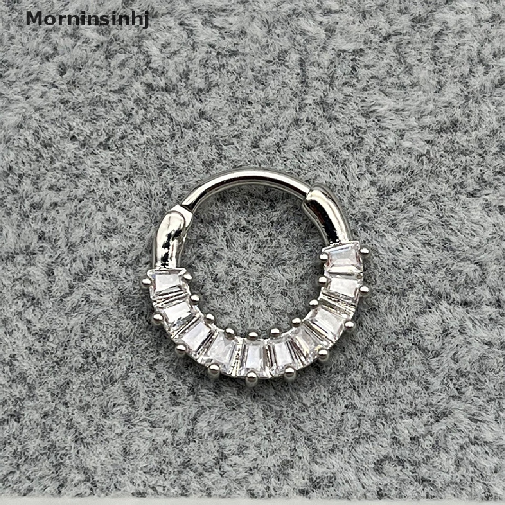 Cincin Tindik Bahan Titanium Steel Untuk Telinga Dan Hidung