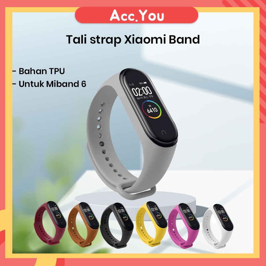 Tali Strap Jam Tangan Pintar Gelang Xiaomi Mi Band 3/4