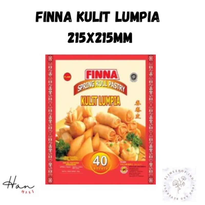 

FINNA SPRING ROLL KULIT LUMPIA 215 X 215mm