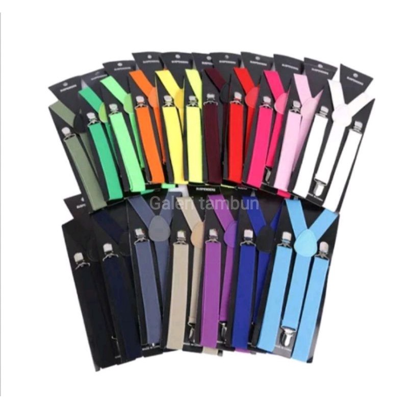 SUSPENDER DEWASA PRIA WANITA STRAPER STRAP TALI KODOK