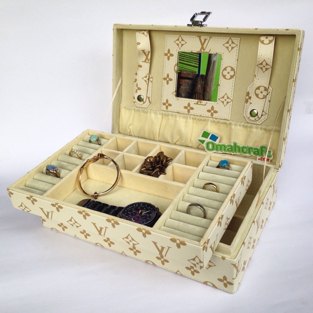 Jewelry Box and Accesories / Kotak Tempat Perhiasan KOPER Tempat Emas Antam Logam Mulia