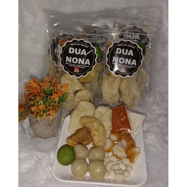 

baso aci instan dua nona varian ayam