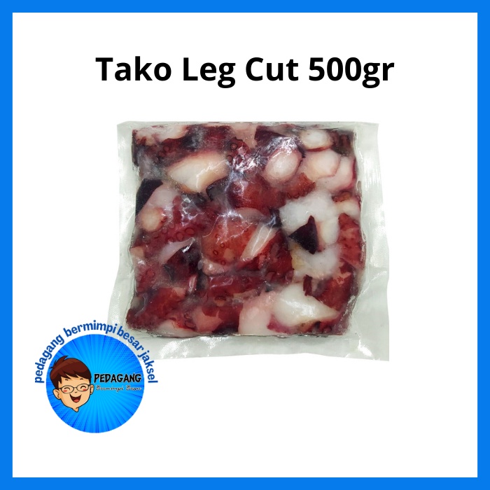 

Tako Leg Cut 500gr | Kaki Gurita Potong 500gr | Tako Sushi