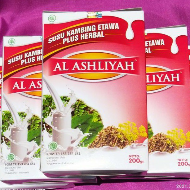 

SUSU KAMBING ETAWAKU B POM TR AL ASHLIYAH PLUS HERBAL / COKLAT