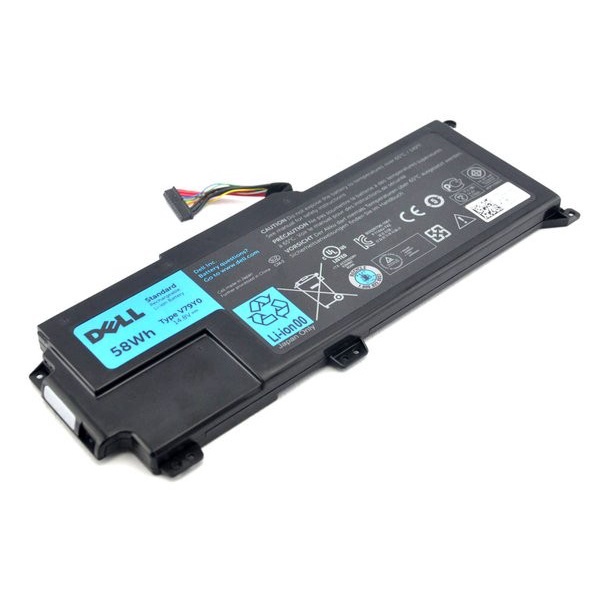 Baterai Original Dell V79Y0, XPS 14z 14Z-L412X 14Z-L412Z YMYF6