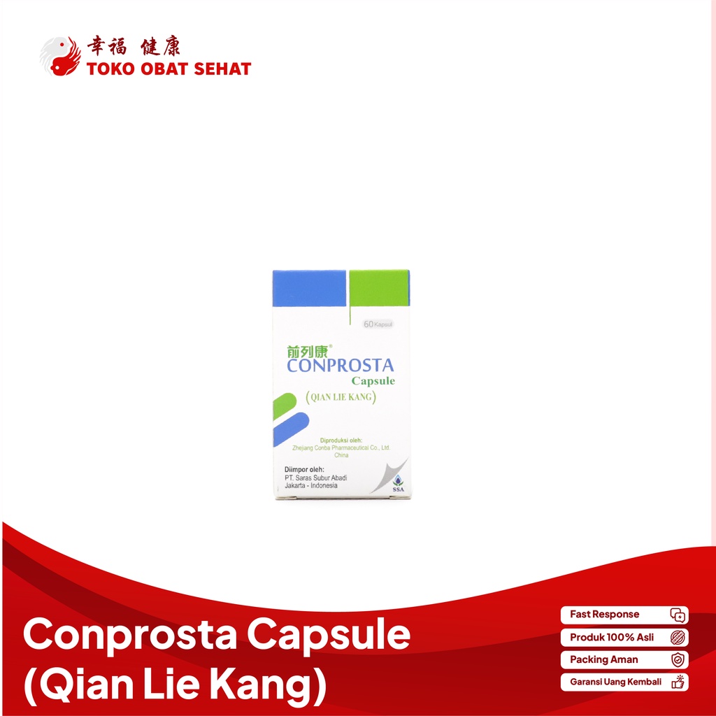 CONPROSTA obat prostat - infeksi saluran kencing - kencing tidak lancar dan sakit