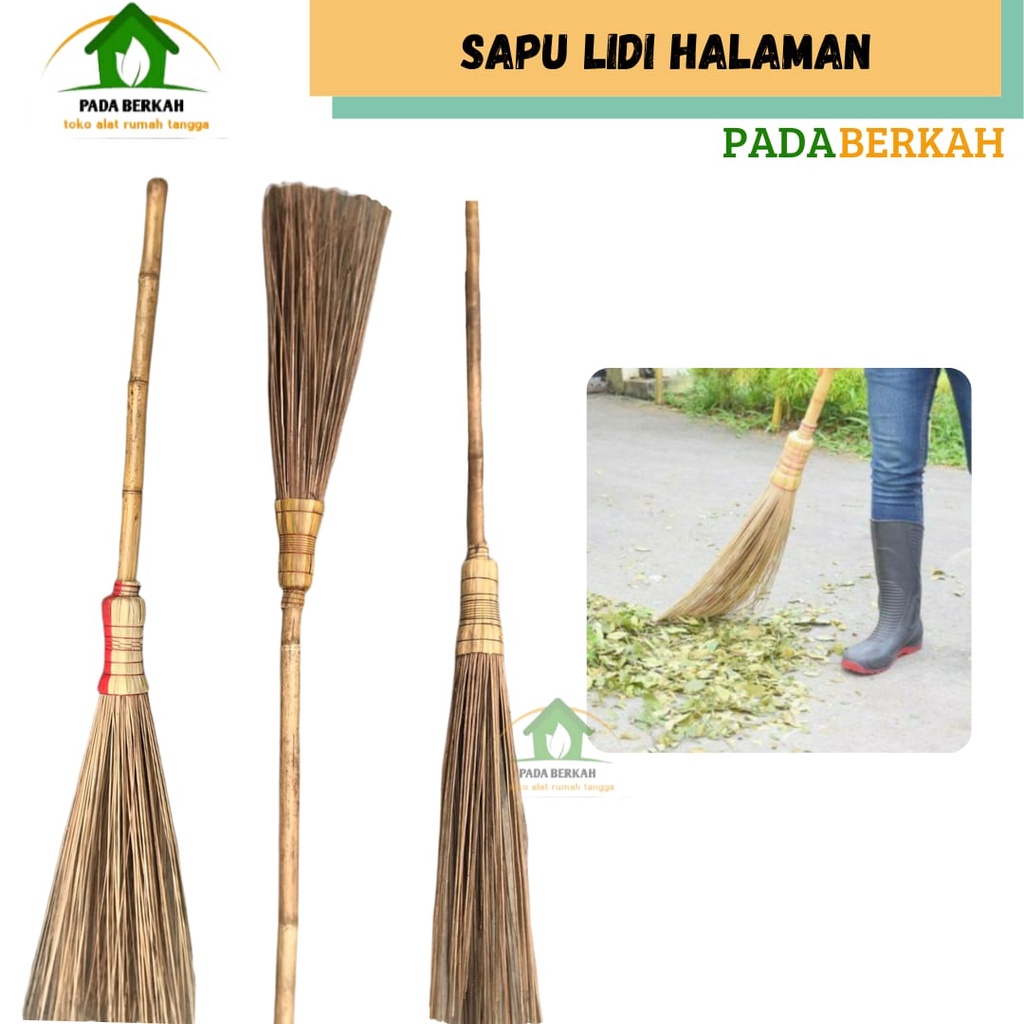 Sapu Lidi Halaman Sapu Lidi Taman Gagang Panjang Sapu Lidi Kelapa/ Lidi Aren
