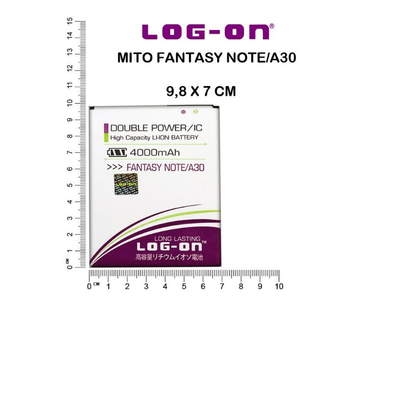 Baterai Log on Mito Fantasy Note A30/BA00082