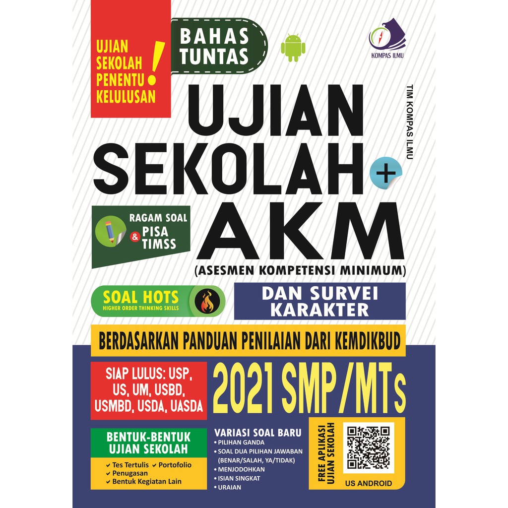 Bahas Tuntas Ujian Sekolah Akm Survei Karakter Smp Mts 2021 Shopee Indonesia
