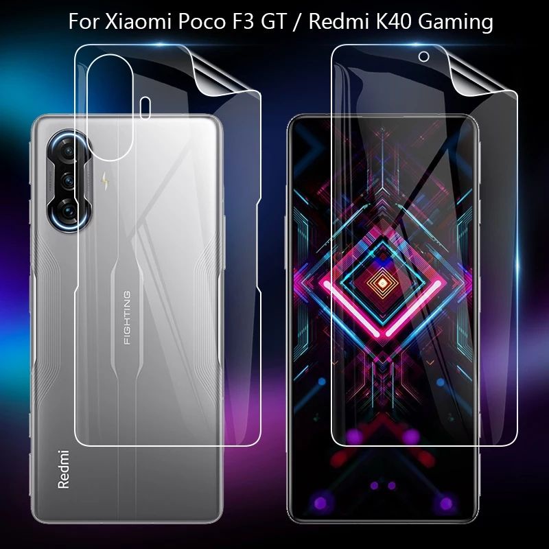 Hydrogel Xiaomi Redmi K40 / K40 Pro / K40 Pro+ / K40 Gaming Screen Protector Premium Full Cover
