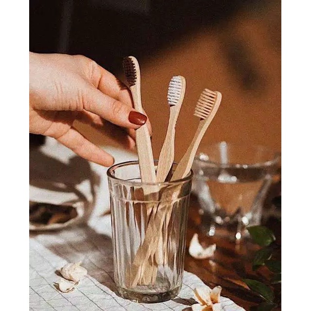 Bambu toothbrush sikat gigi bambu