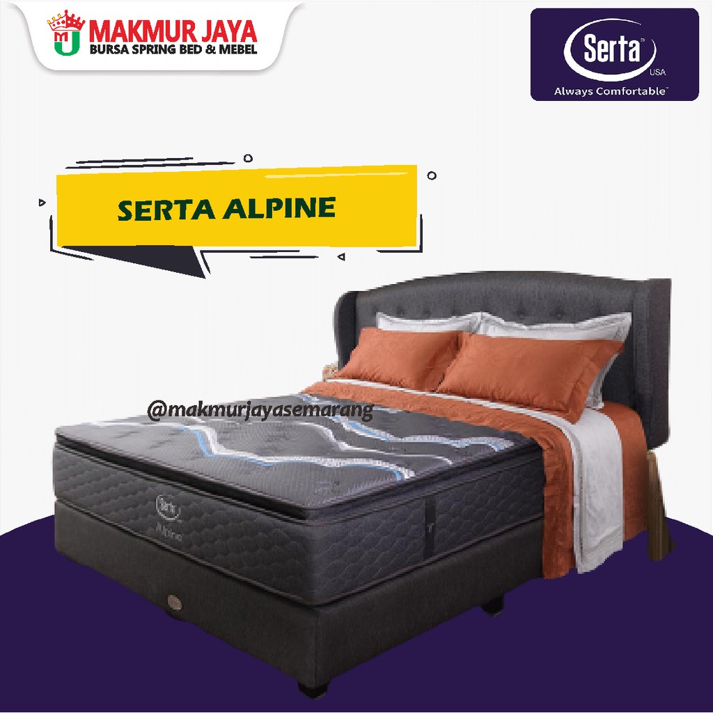 KASUR SERTA ALPINE | HANYA KASUR | SPRINGBED