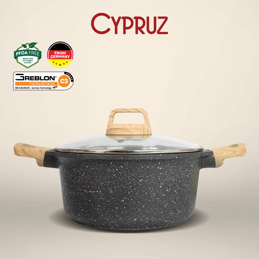 Casserole Pan / Panci Granite Diecast Series